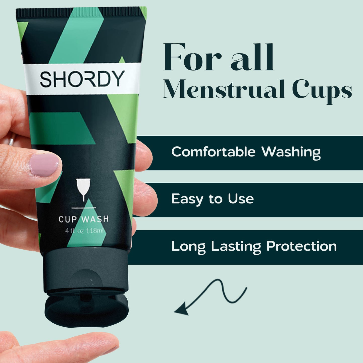 Menstrual Cup Wash - Premium Gel Cleaner for Silicone Period Cusp and Discs