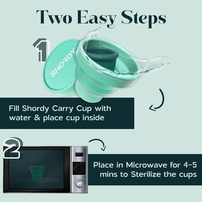 Menstrual Cup Case Holder for Sterilization